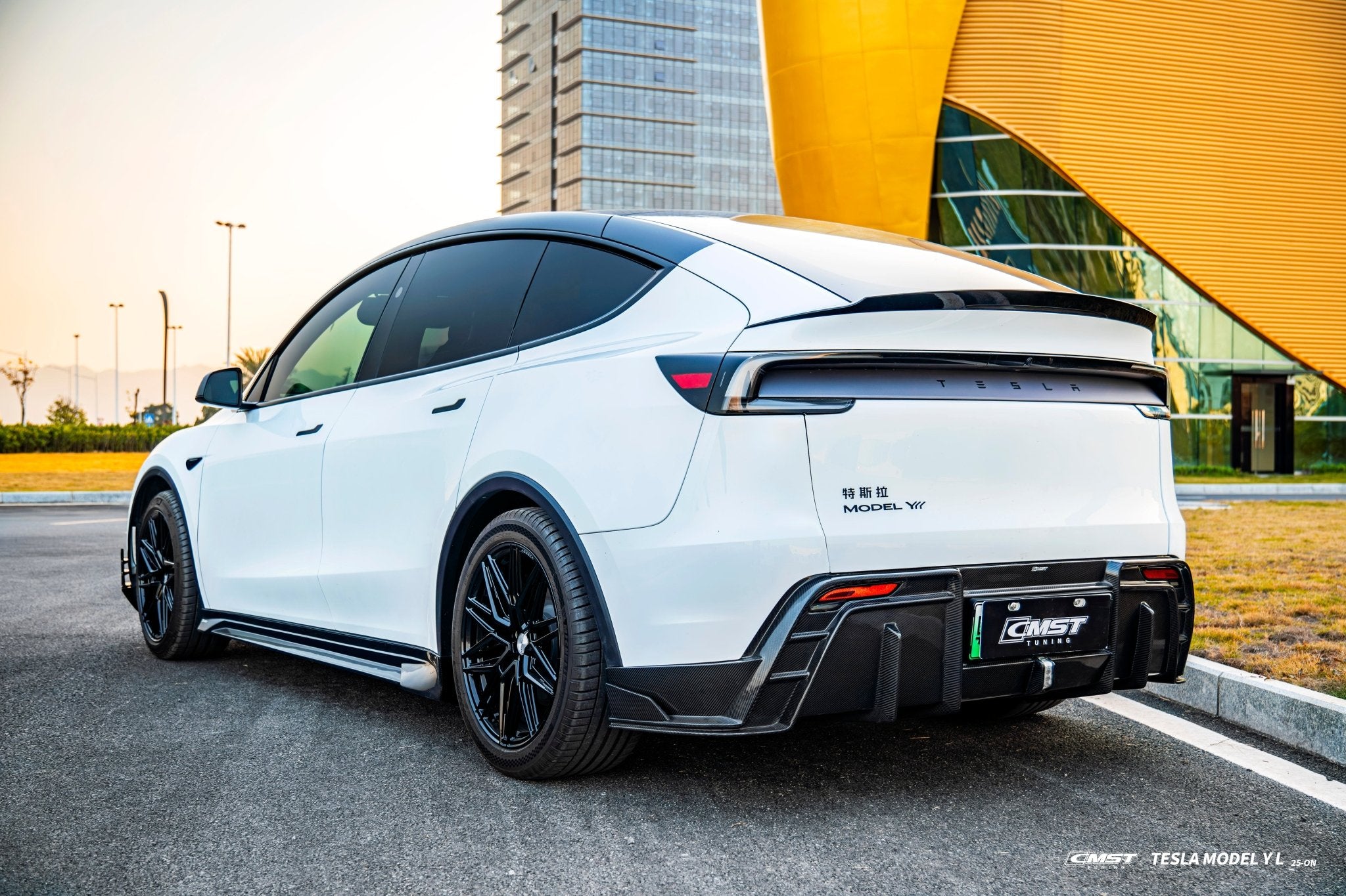 CMST Carbon Tesla Model Y L Full Carbon Fibre Bodykit (2 Versions) Aftermarket Carbon Fiber Part / Bodykit - Robot Bodykits