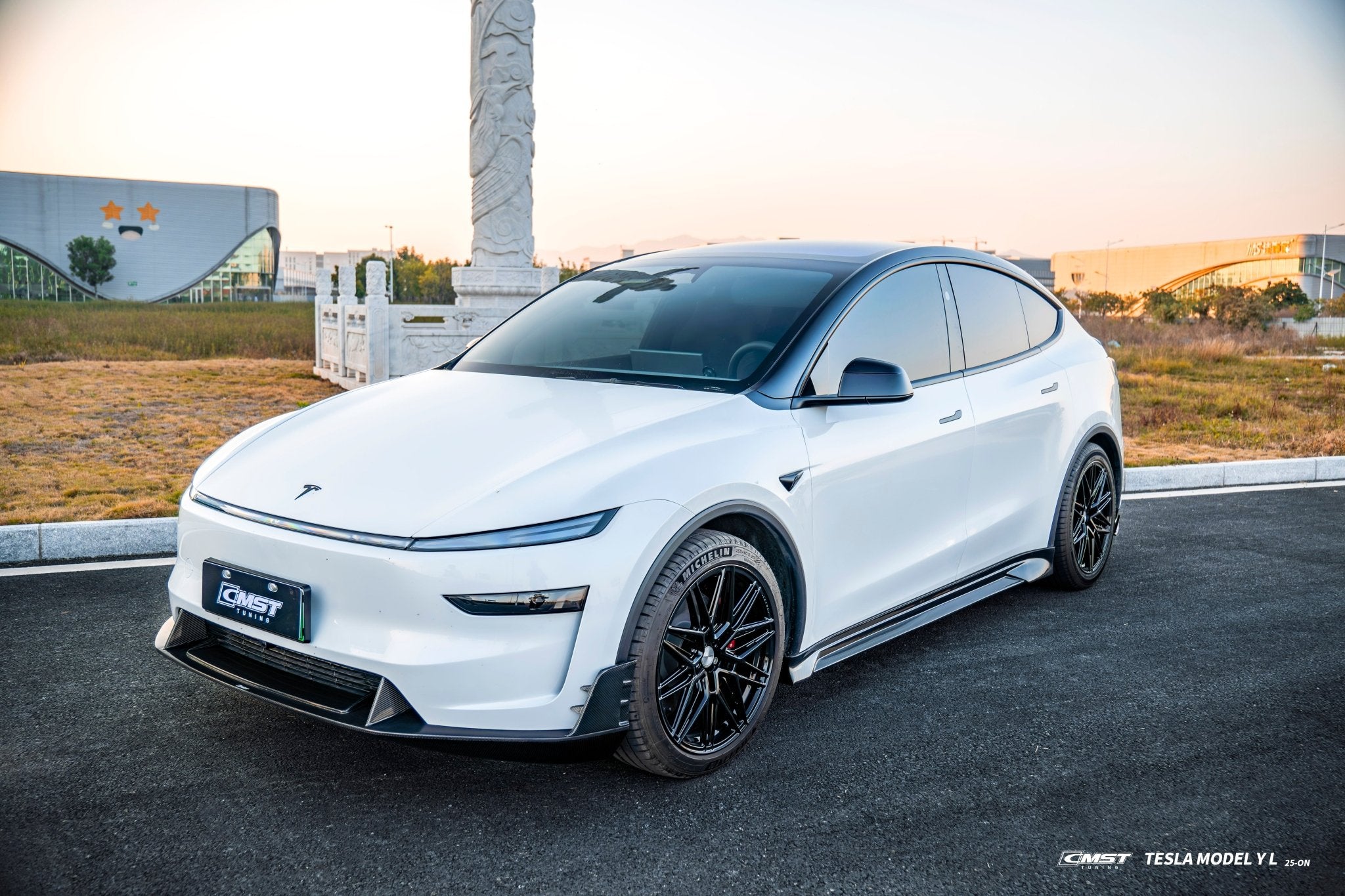 CMST Carbon Tesla Model Y L Full Carbon Fibre Bodykit (2 Versions) Aftermarket Carbon Fiber Part / Bodykit - Robot Bodykits