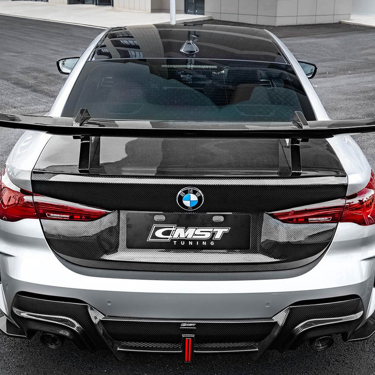 CMST Dry Carbon GT Wing / Ducktail for BMW 4 Series G22 (2021–2025) Aftermarket Carbon Fiber Part / Bodykit - Robot Bodykits