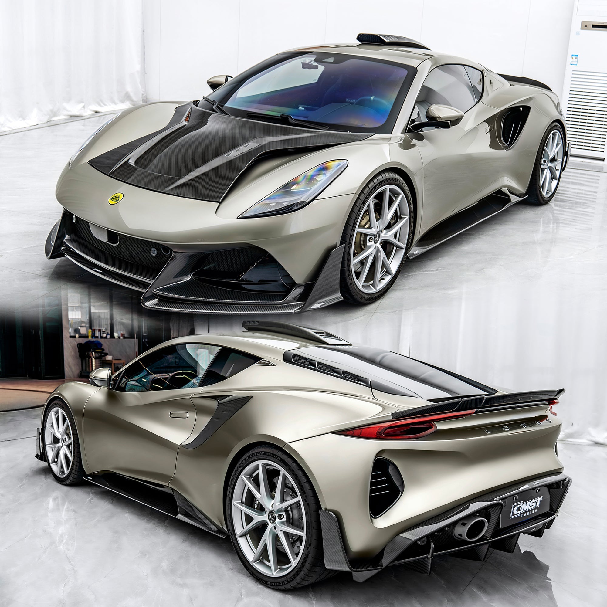 CMST Dry - Carbon (Prepreg) Lotus Emira Full Bodykit (2021 - 2025) Aftermarket Carbon Fiber Part / Bodykit - Robot Bodykits