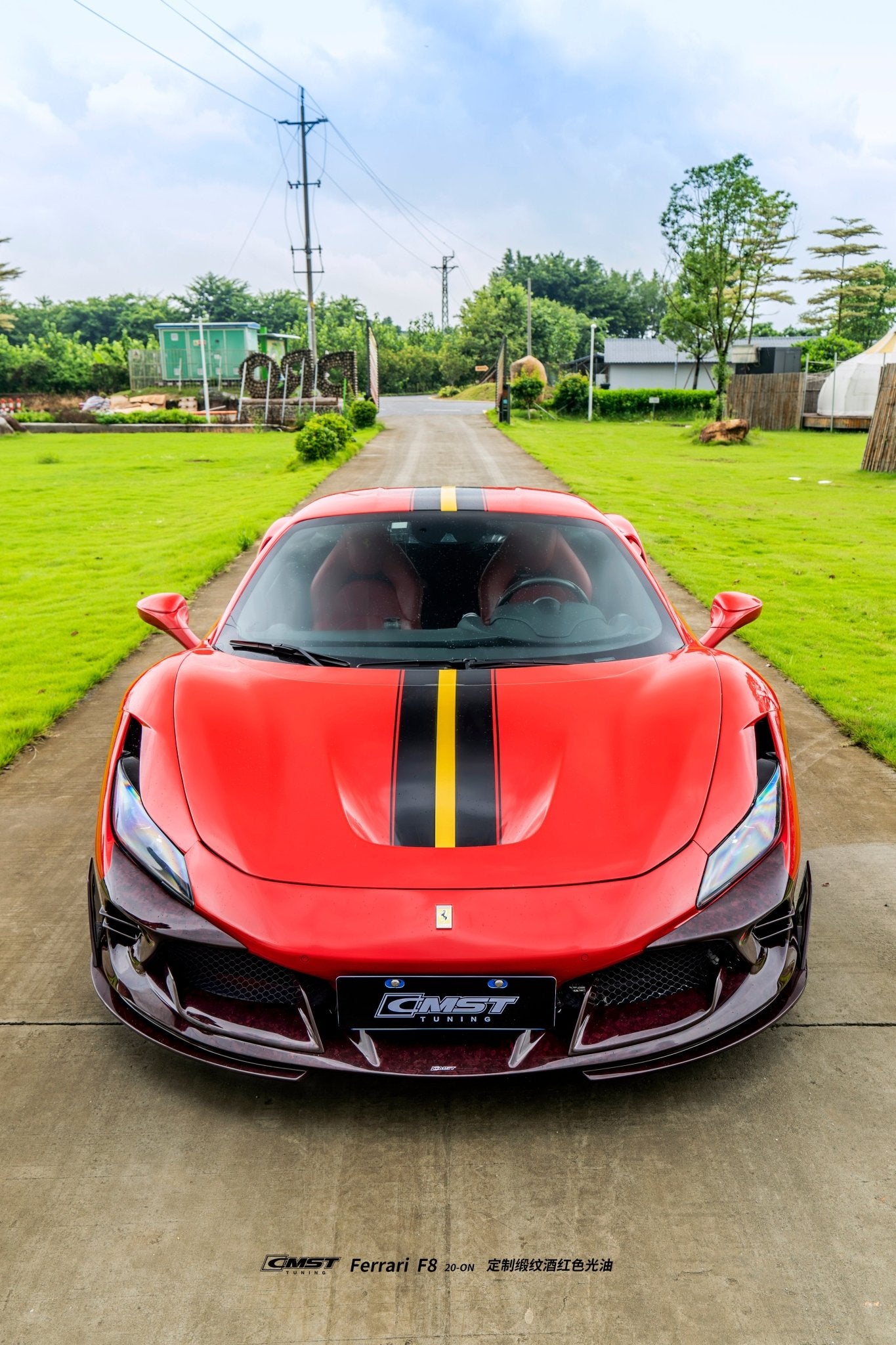 CMST Ferrari F8 Prepreg / Dry - Carbon Fibre Bodykit Aftermarket Carbon Fiber Part / Bodykit - Robot Bodykits
