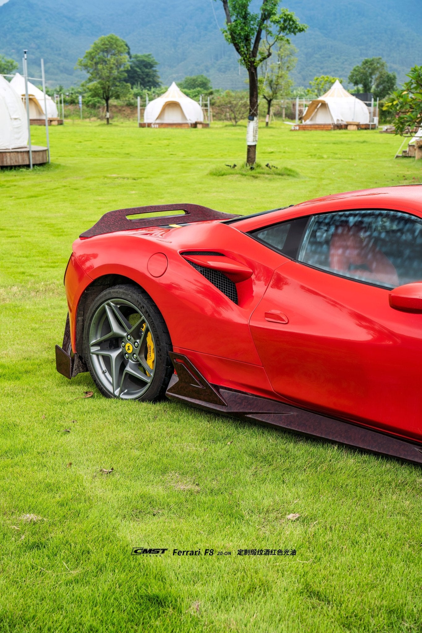 CMST Ferrari F8 Prepreg / Dry - Carbon Fibre Bodykit Aftermarket Carbon Fiber Part / Bodykit - Robot Bodykits