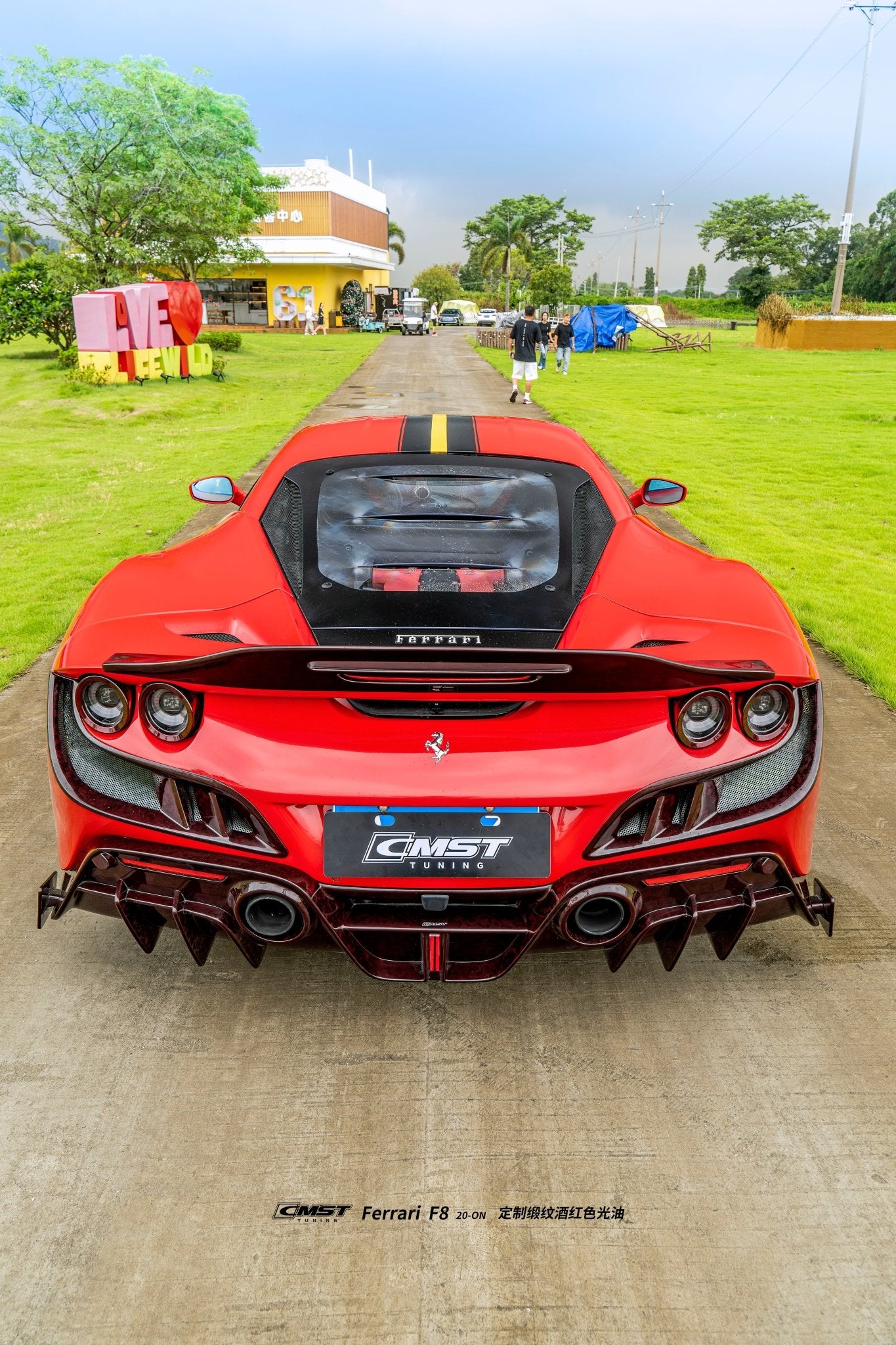 CMST Ferrari F8 Prepreg / Dry - Carbon Fibre Bodykit Aftermarket Carbon Fiber Part / Bodykit - Robot Bodykits