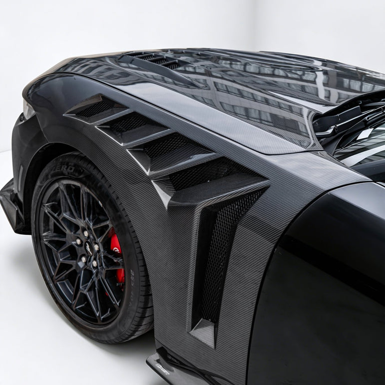 CMST Ford Mustang S650 2.3 / 5.0 Full Carbon Fibre Bodykit Style A Aftermarket Carbon Fiber Part / Bodykit - Robot Bodykits