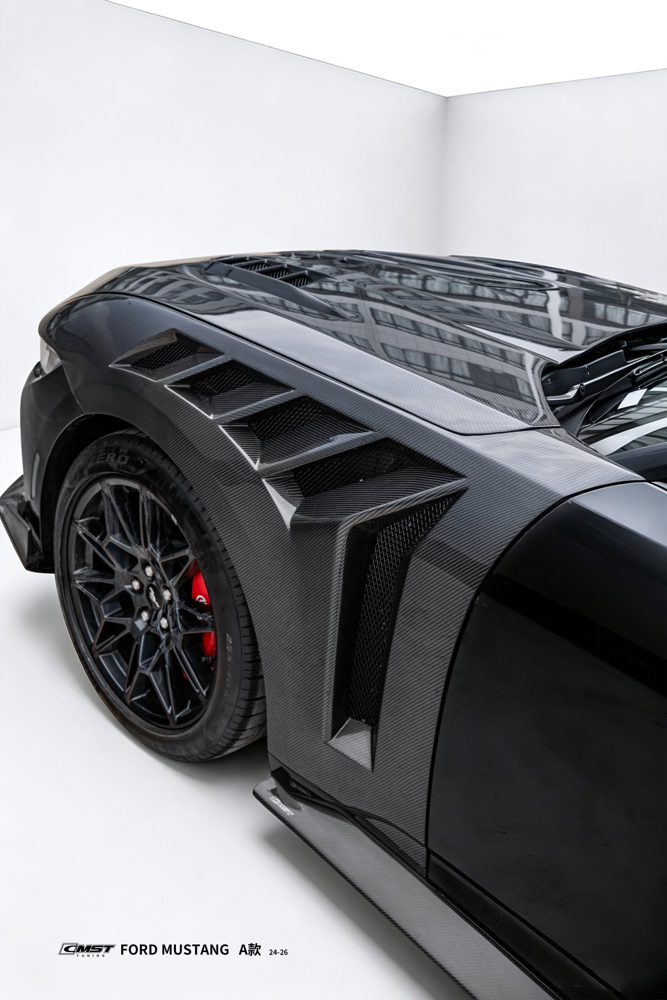 CMST Ford Mustang S650 2.3 / 5.0 Full Carbon Fibre Bodykit Style A Aftermarket Carbon Fiber Part / Bodykit - Robot Bodykits