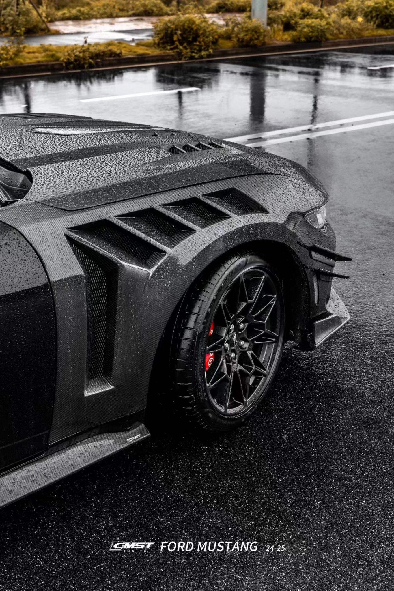 CMST Ford Mustang S650 2.3 / 5.0 Full Carbon Fibre Bodykit Style A Aftermarket Carbon Fiber Part / Bodykit - Robot Bodykits