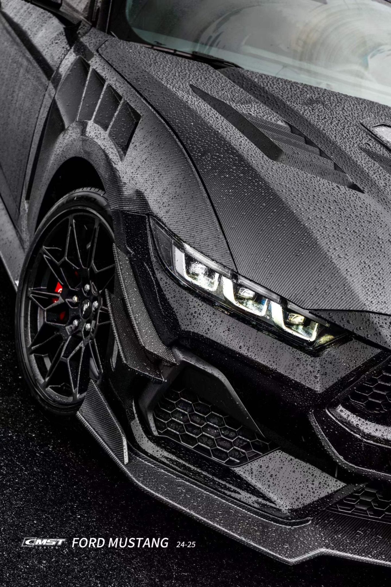 CMST Ford Mustang S650 2.3 / 5.0 Full Carbon Fibre Bodykit Style A Aftermarket Carbon Fiber Part / Bodykit - Robot Bodykits