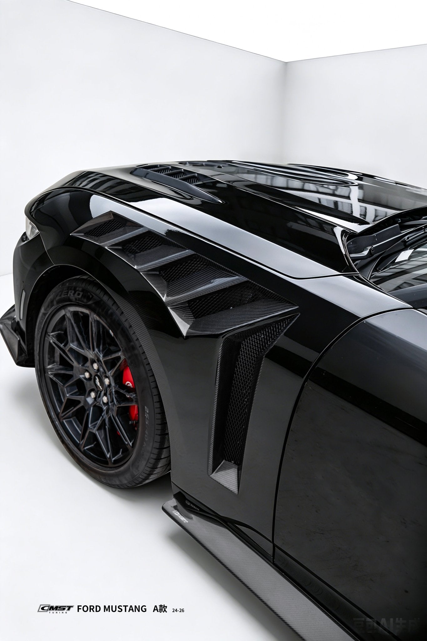 CMST Ford Mustang S650 2.3 / 5.0 Full Carbon Fibre Bodykit Style A Aftermarket Carbon Fiber Part / Bodykit - Robot Bodykits