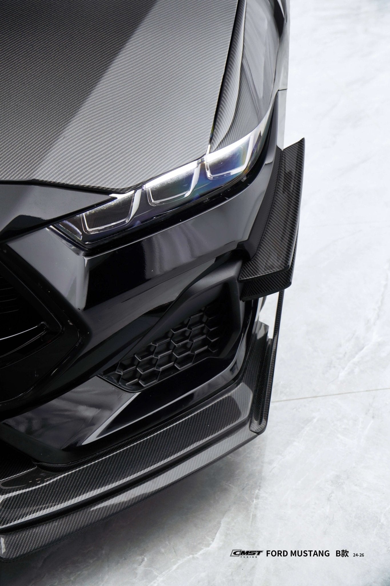 CMST Ford Mustang S650 2.3 / 5.0 Full Carbon Fibre Bodykit Style B Aftermarket Carbon Fiber Part / Bodykit - Robot Bodykits