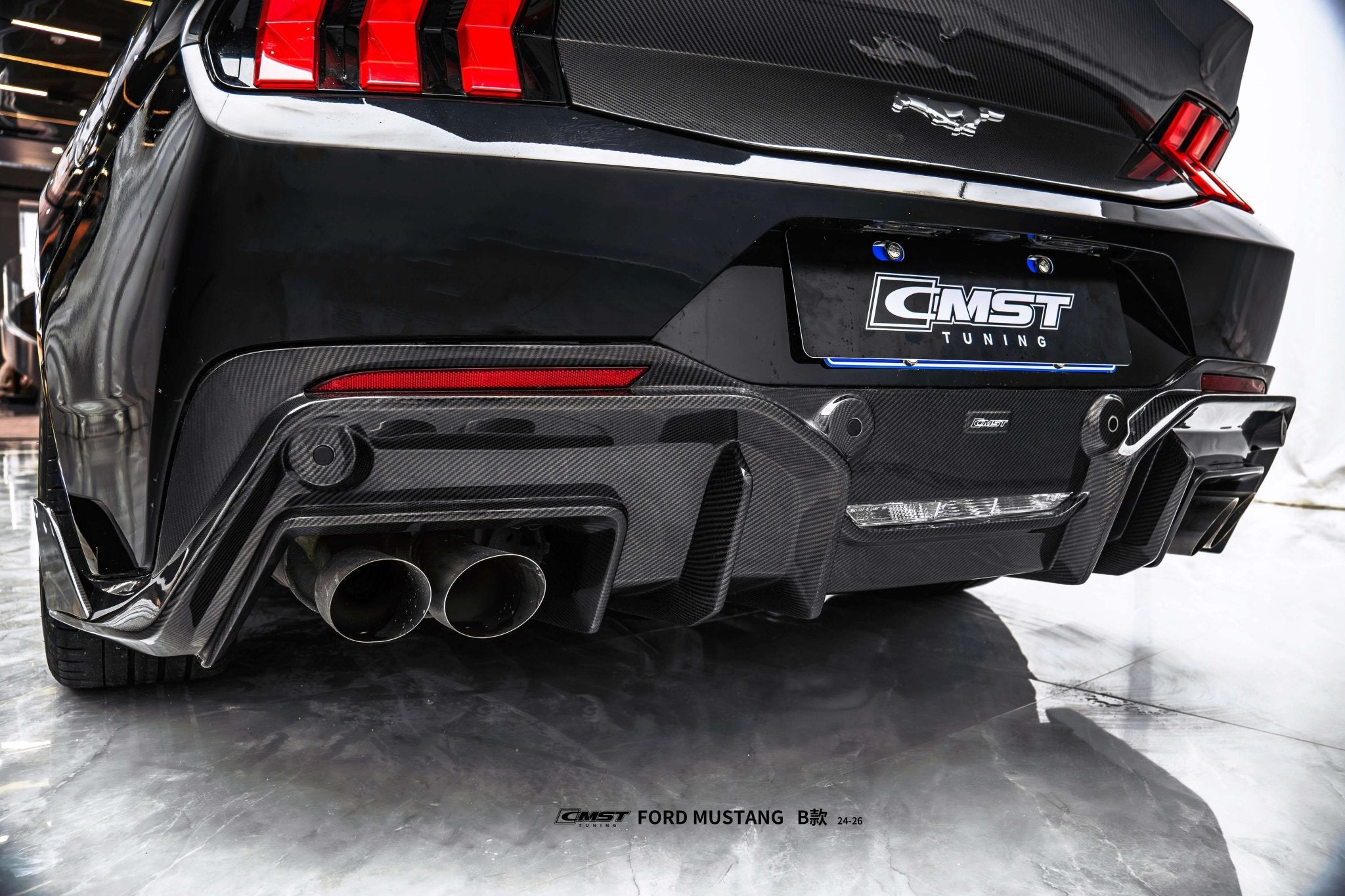 CMST Ford Mustang S650 2.3 / 5.0 Full Carbon Fibre Bodykit Style B Aftermarket Carbon Fiber Part / Bodykit - Robot Bodykits