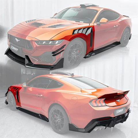 CMST Ford Mustang S650 2.3 / 5.0 Full Carbon Fibre Bodykit Style B Aftermarket Carbon Fiber Part / Bodykit - Robot Bodykits
