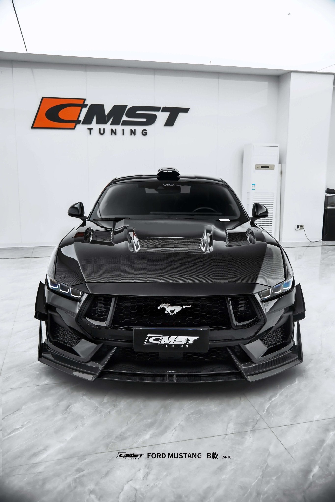CMST Ford Mustang S650 2.3 / 5.0 Full Carbon Fibre Bodykit Style B Aftermarket Carbon Fiber Part / Bodykit - Robot Bodykits
