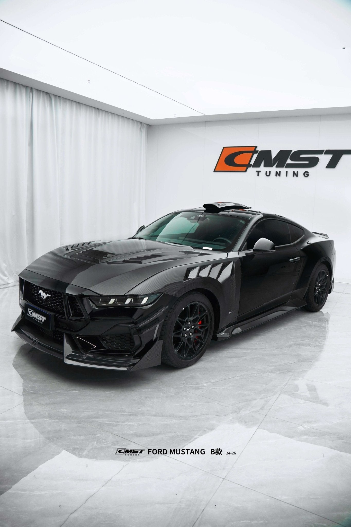 CMST Ford Mustang S650 2.3 / 5.0 Full Carbon Fibre Bodykit Style B Aftermarket Carbon Fiber Part / Bodykit - Robot Bodykits
