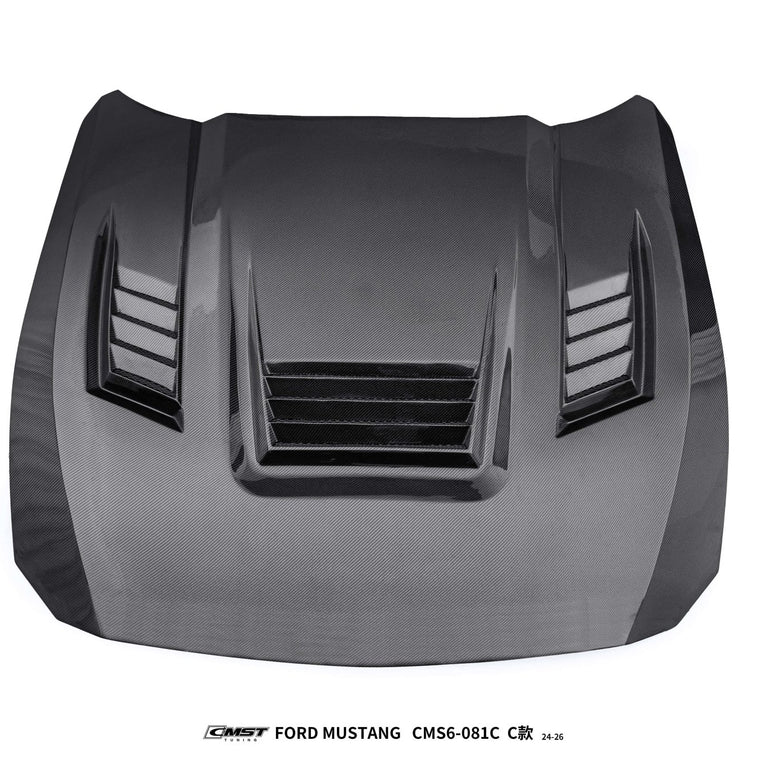 CMST Ford Mustang S650 2.3/5.0 Carbon Fibre Bonnet Aftermarket Carbon Fiber Part / Bodykit - Robot Bodykits