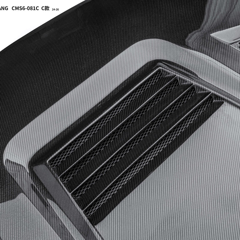 CMST Ford Mustang S650 2.3/5.0 Carbon Fibre Bonnet Aftermarket Carbon Fiber Part / Bodykit - Robot Bodykits