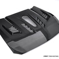 CMST Ford Mustang S650 2.3/5.0 Carbon Fibre Bonnet With Tempered Glass Window Aftermarket Carbon Fiber Part / Bodykit - Robot Bodykits