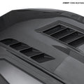CMST Ford Mustang S650 2.3/5.0 Carbon Fibre Bonnet With Tempered Glass Window Aftermarket Carbon Fiber Part / Bodykit - Robot Bodykits