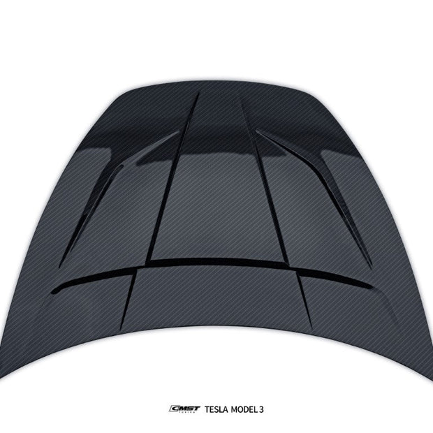 CMST FRP & Carbon Fiber V1 Hood for Tesla Model 3 Highland 2024 - ON Aftermarket Carbon Fiber Part / Bodykit - Robot Bodykits