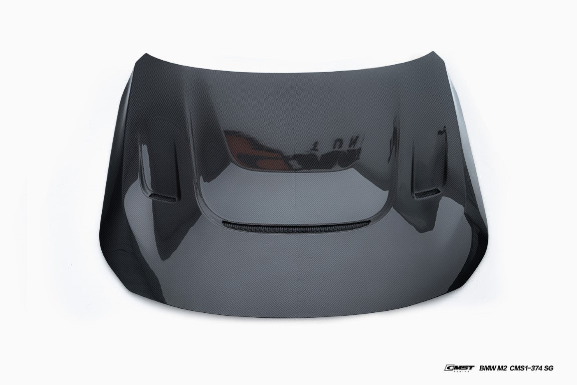 CMST FRP & Carbon V1 Hood for BMW M2 / M2C G87 & 2 Series M240 230 G42 Aftermarket Carbon Fiber Part / Bodykit - Robot Bodykits