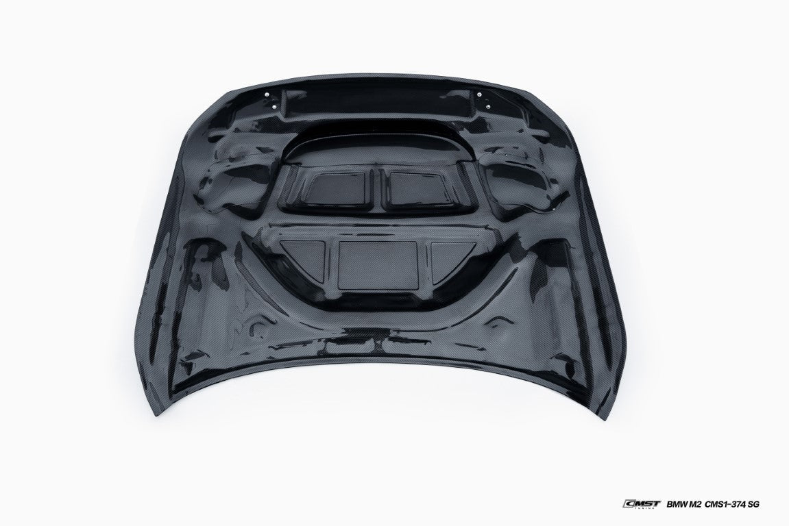 CMST FRP & Carbon V1 Hood for BMW M2 / M2C G87 & 2 Series M240 230 G42 Aftermarket Carbon Fiber Part / Bodykit - Robot Bodykits