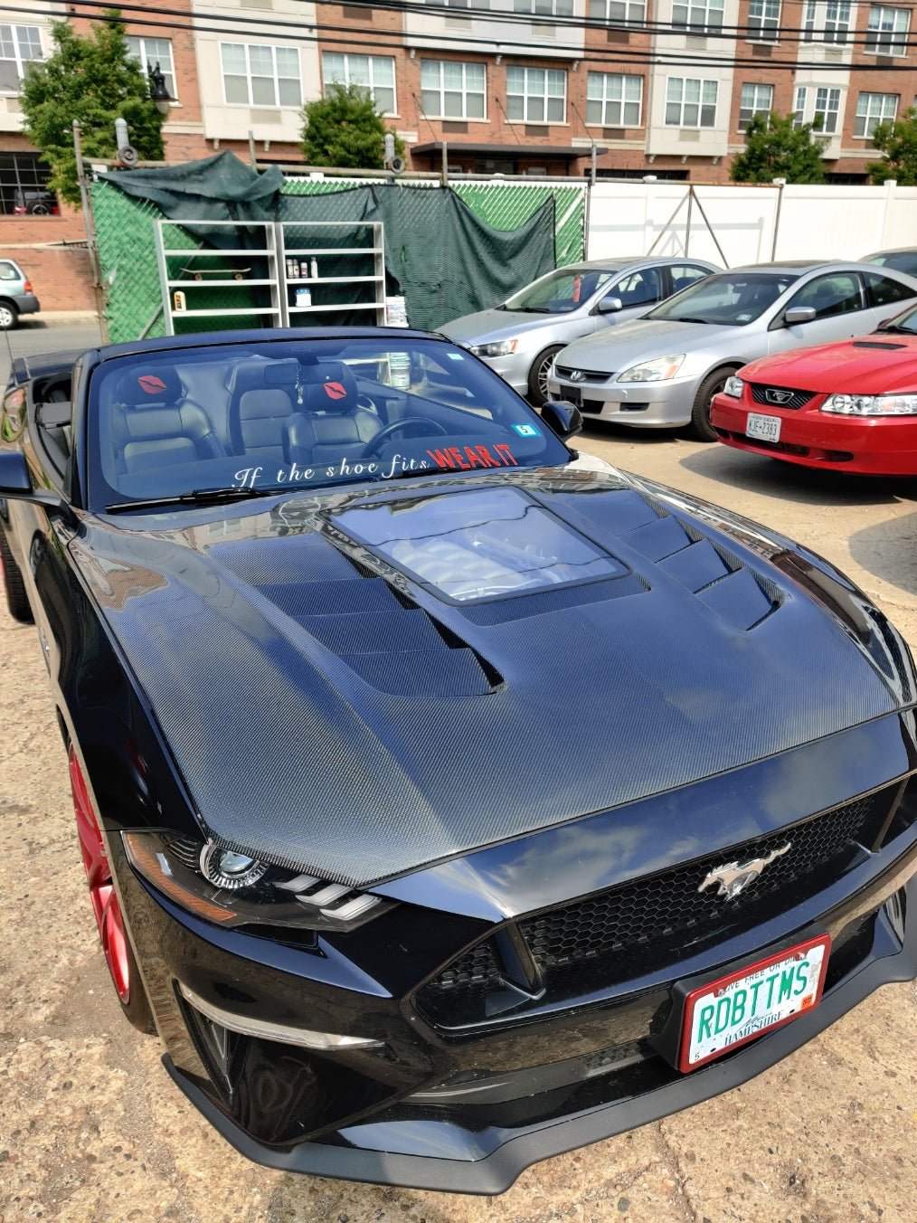CMST Glass Transparent Hood for Ford Mustang S550.2 2018 - ON Aftermarket Carbon Fiber Part / Bodykit - Robot Bodykits