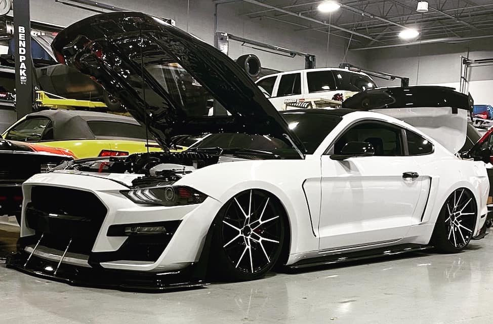 CMST Glass Transparent Hood for Ford Mustang S550.2 2018 - ON Aftermarket Carbon Fiber Part / Bodykit - Robot Bodykits