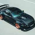 CMST Glass Transparent Hood for Ford Mustang S550.2 2018 - ON Aftermarket Carbon Fiber Part / Bodykit - Robot Bodykits