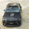 CMST Glass Transparent Hood for Ford Mustang S550.2 2018 - ON Aftermarket Carbon Fiber Part / Bodykit - Robot Bodykits