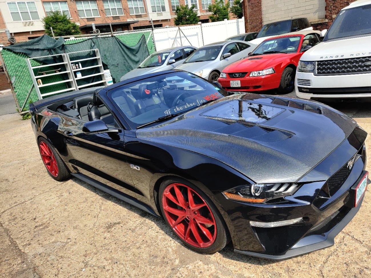 CMST Glass Transparent Hood for Ford Mustang S550.2 2018 - ON Aftermarket Carbon Fiber Part / Bodykit - Robot Bodykits