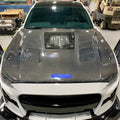 CMST Glass Transparent Hood for Ford Mustang S550.2 2018 - ON Aftermarket Carbon Fiber Part / Bodykit - Robot Bodykits