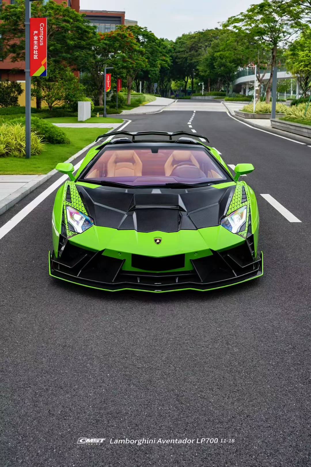 CMST Lamborghini Aventador LP700 Dry Carbon Fibre Front End Conversion Aftermarket Carbon Fiber Part / Bodykit - Robot Bodykits