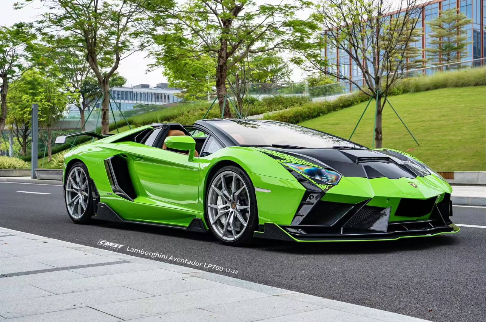 CMST Lamborghini Aventador LP700 Dry Carbon Fibre Front End Conversion Aftermarket Carbon Fiber Part / Bodykit - Robot Bodykits