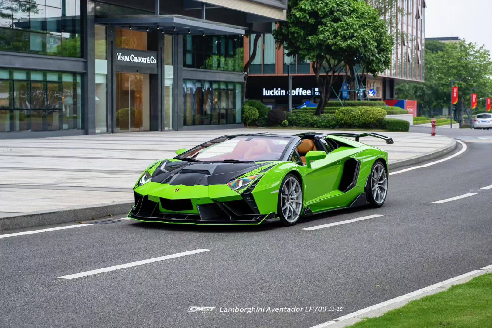 CMST Lamborghini Aventador LP700 Dry Carbon Fibre Front End Conversion Aftermarket Carbon Fiber Part / Bodykit - Robot Bodykits