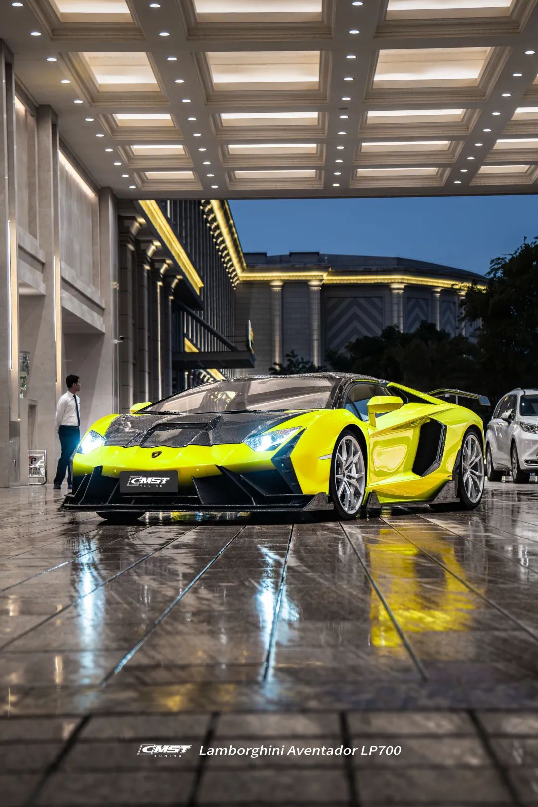 CMST Lamborghini Aventador LP700 Dry Carbon Fibre Front End Conversion Aftermarket Carbon Fiber Part / Bodykit - Robot Bodykits