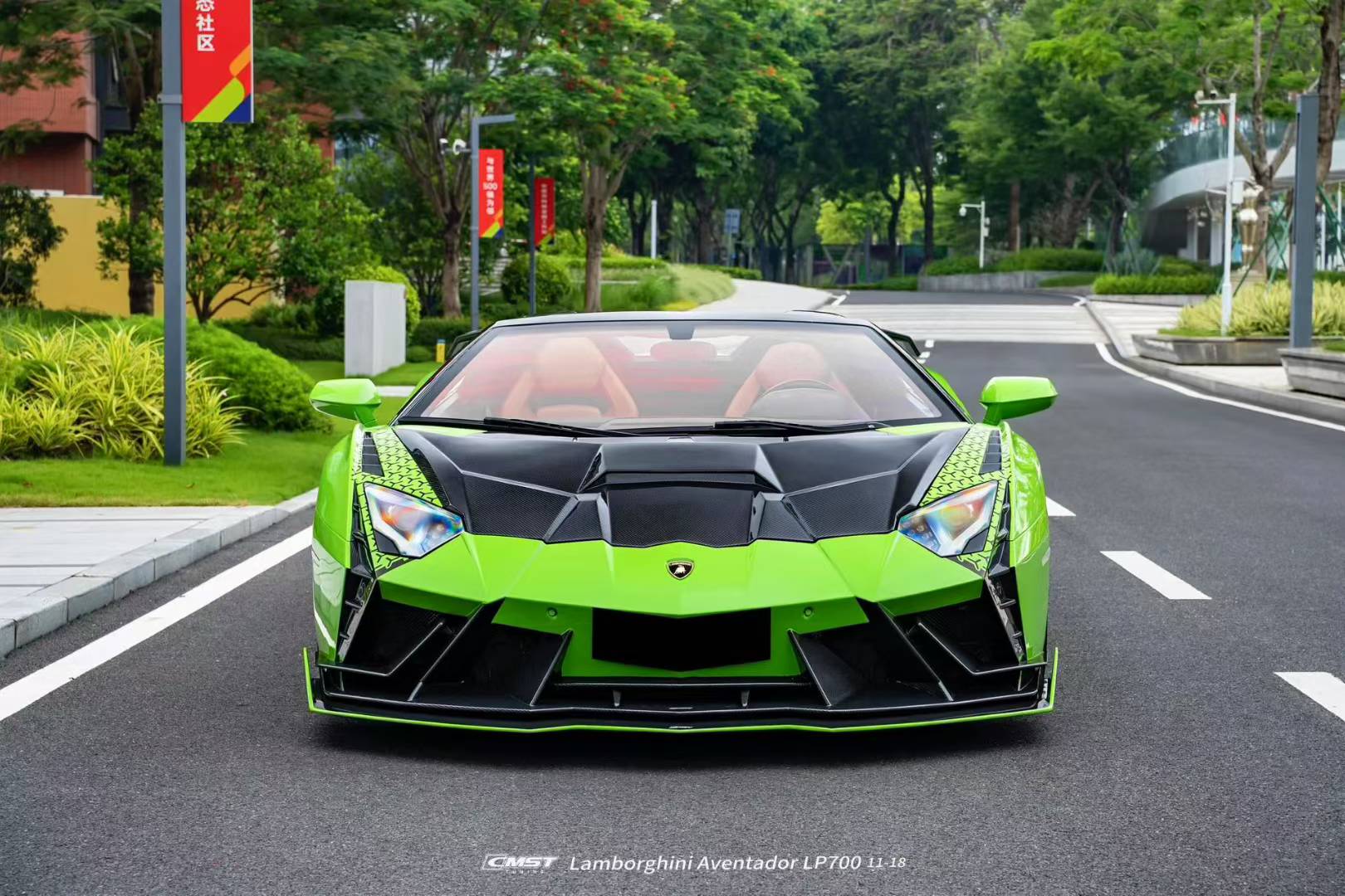 CMST Lamborghini Aventador LP700 Dry Carbon Fibre Front End Conversion Aftermarket Carbon Fiber Part / Bodykit - Robot Bodykits
