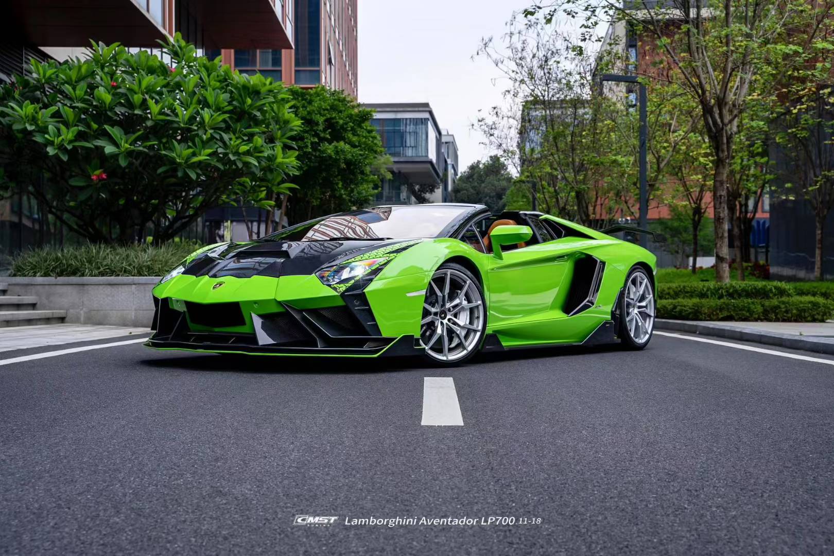 CMST Lamborghini Aventador LP700 Dry Carbon Fibre Front End Conversion Aftermarket Carbon Fiber Part / Bodykit - Robot Bodykits