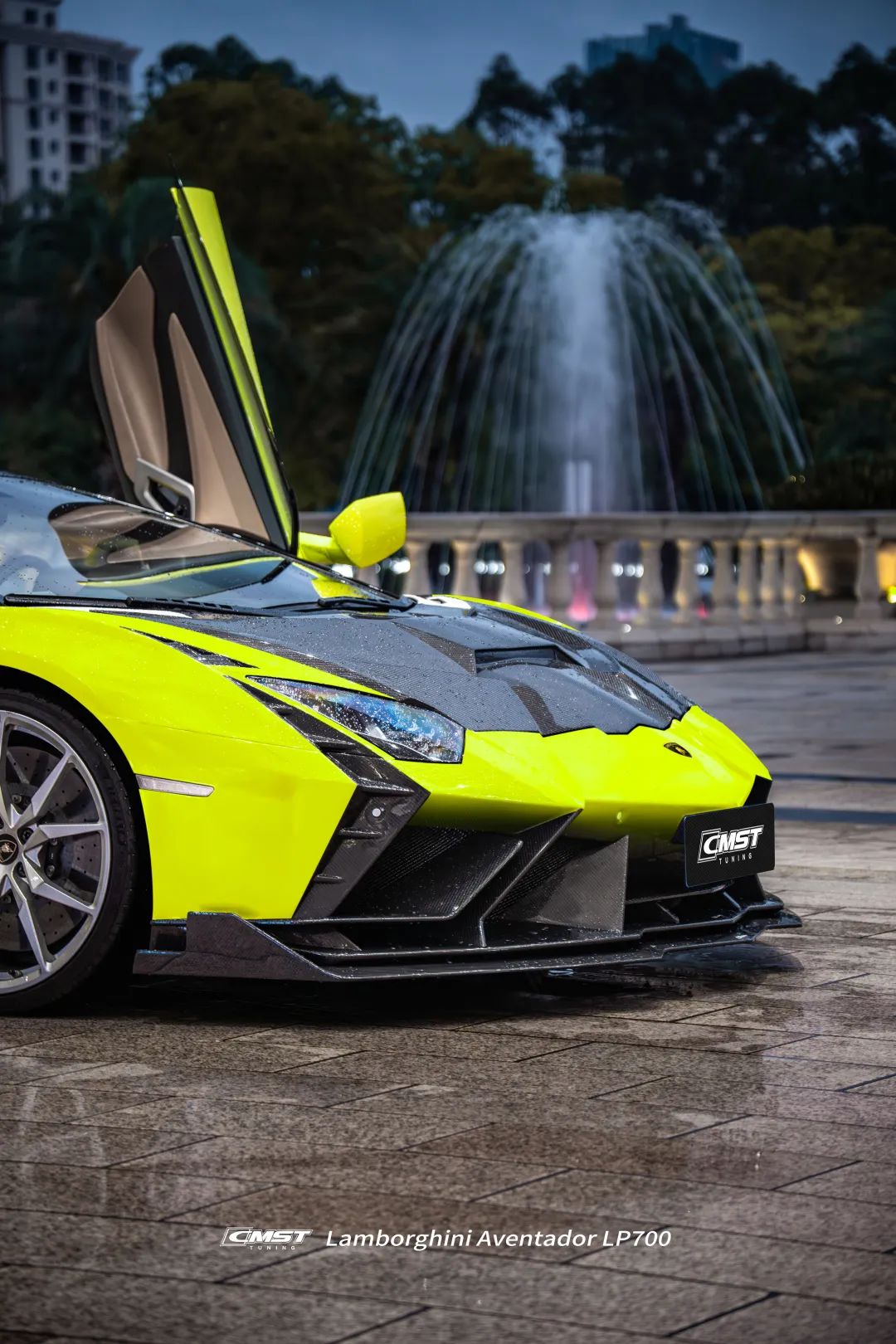 CMST Lamborghini Aventador LP700 Dry Carbon Fibre Front End Conversion Aftermarket Carbon Fiber Part / Bodykit - Robot Bodykits