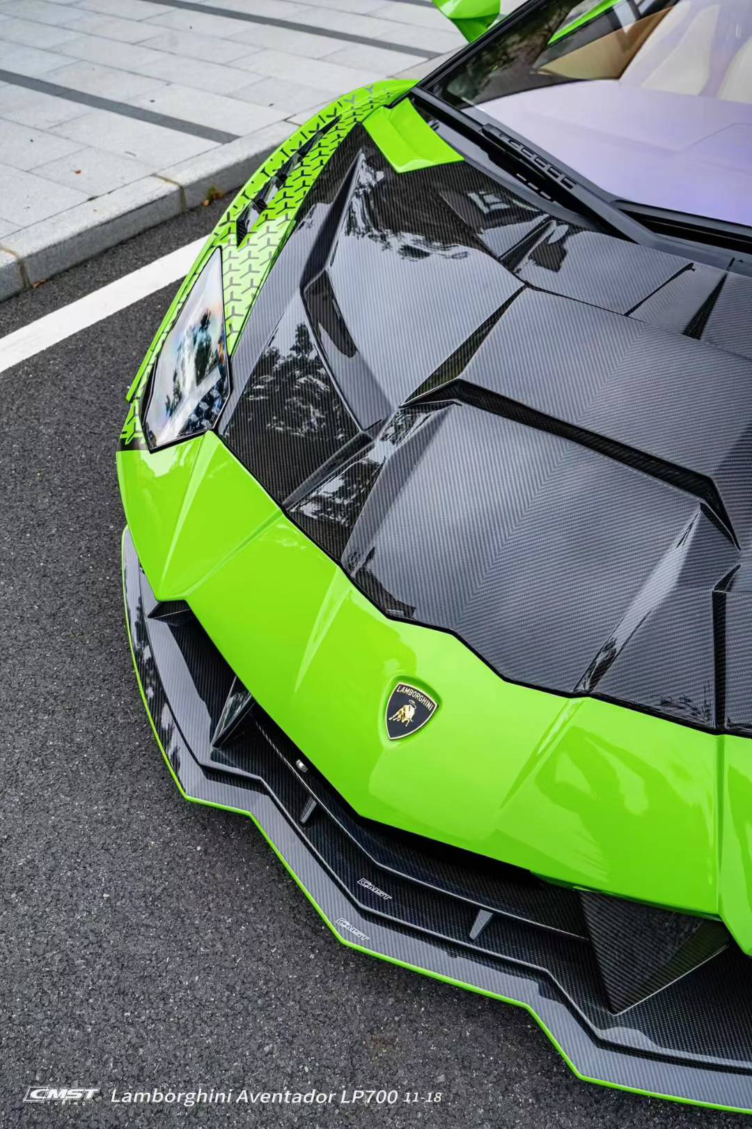 CMST Lamborghini Aventador LP700 Dry Carbon Fibre Front End Conversion Aftermarket Carbon Fiber Part / Bodykit - Robot Bodykits