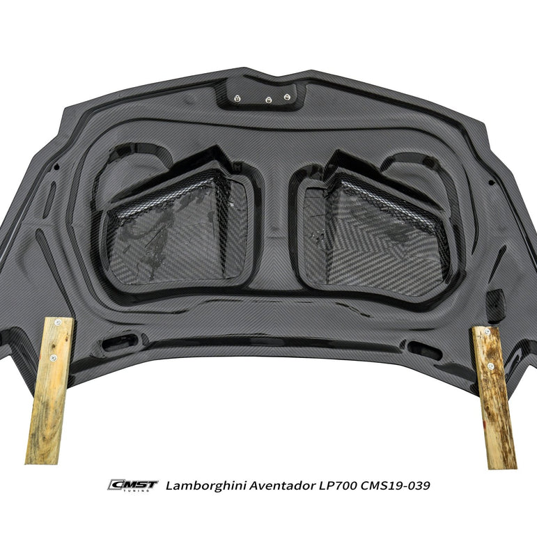 CMST Lamborghini Aventador LP700 LP720 S LP740 2012-2023 Dry Carbon Fibre Bonnet / Hood Aftermarket Carbon Fiber Part / Bodykit - Robot Bodykits