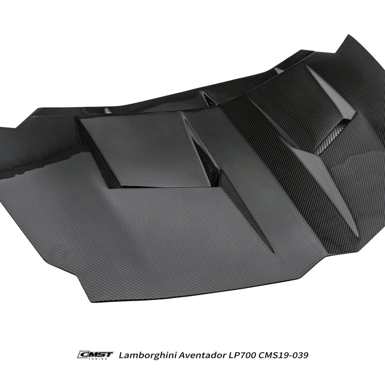 CMST Lamborghini Aventador LP700 LP720 S LP740 2012-2023 Dry Carbon Fibre Bonnet / Hood Aftermarket Carbon Fiber Part / Bodykit - Robot Bodykits