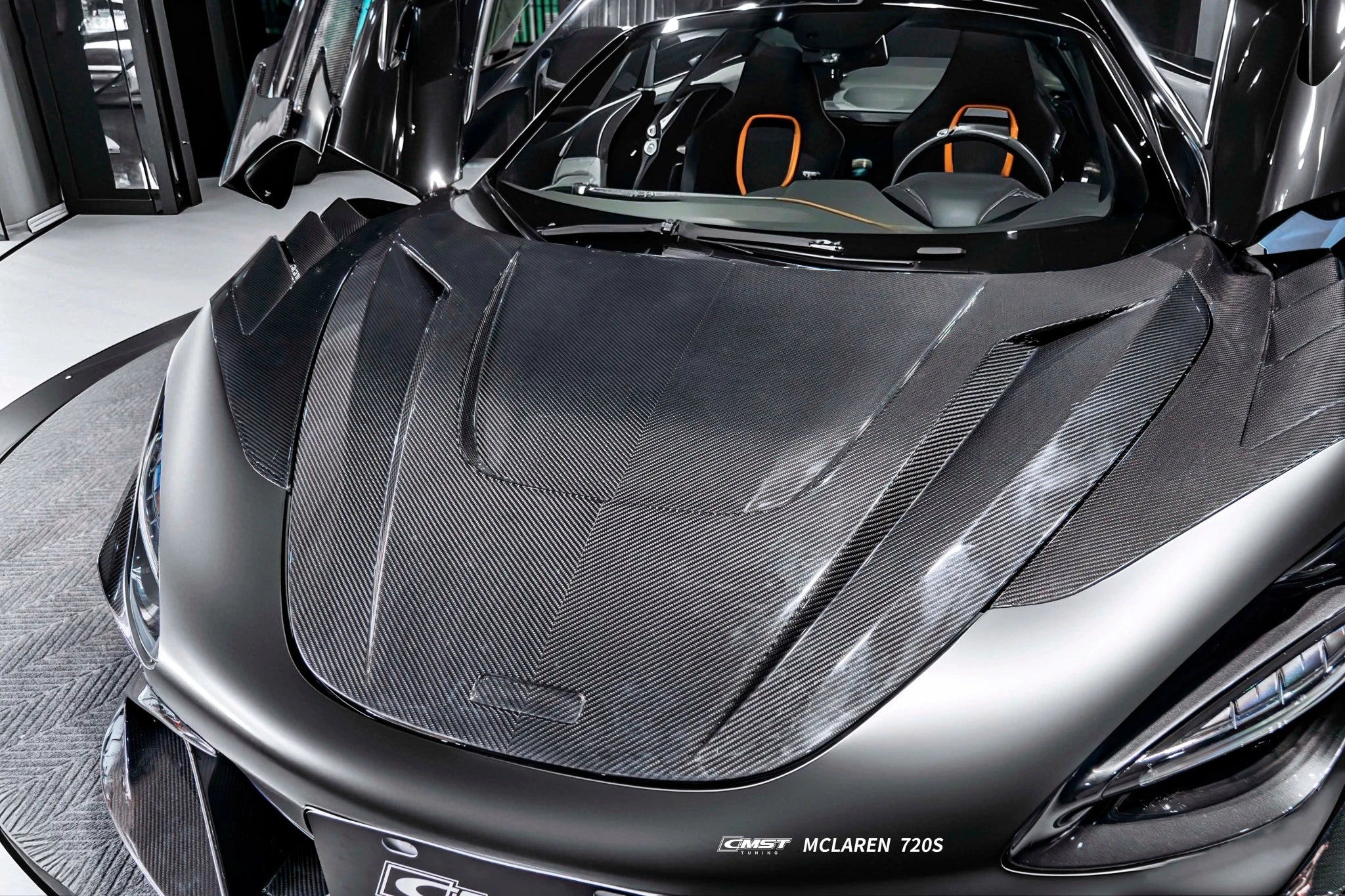 CMST McLaren 720s Dry Carbon Bonnet Aftermarket Carbon Fiber Part / Bodykit - Robot Bodykits