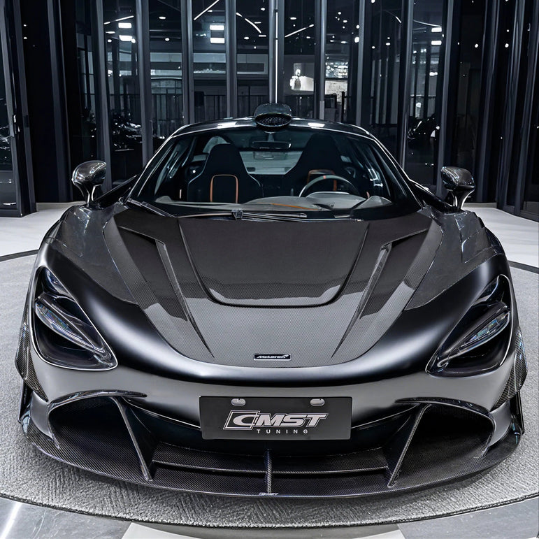 CMST McLaren 720s Dry Carbon Bonnet Aftermarket Carbon Fiber Part / Bodykit - Robot Bodykits