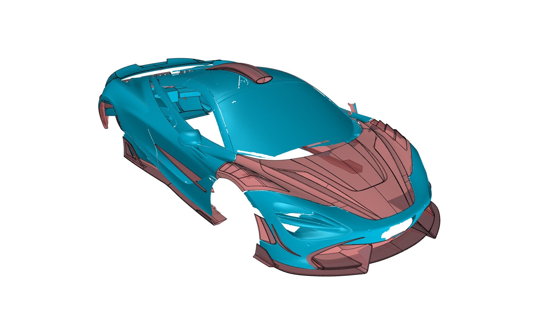 CMST McLaren 720s Full Dry Carbon Kit Aftermarket Carbon Fiber Part / Bodykit - Robot Bodykits