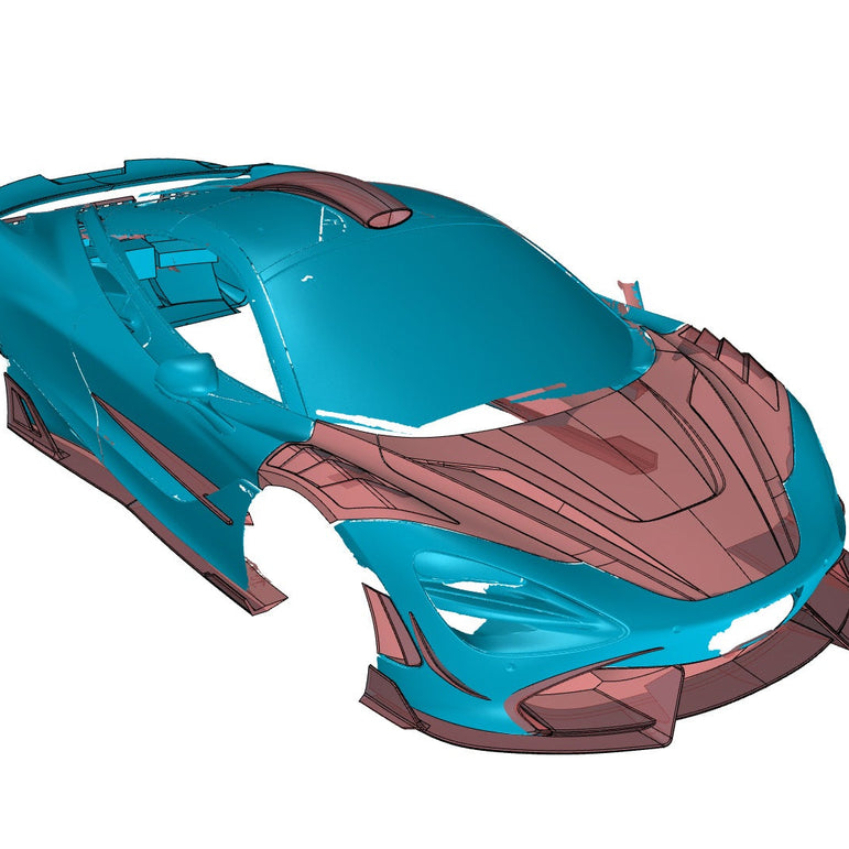 CMST McLaren 720s Full Dry Carbon Kit Aftermarket Carbon Fiber Part / Bodykit - Robot Bodykits