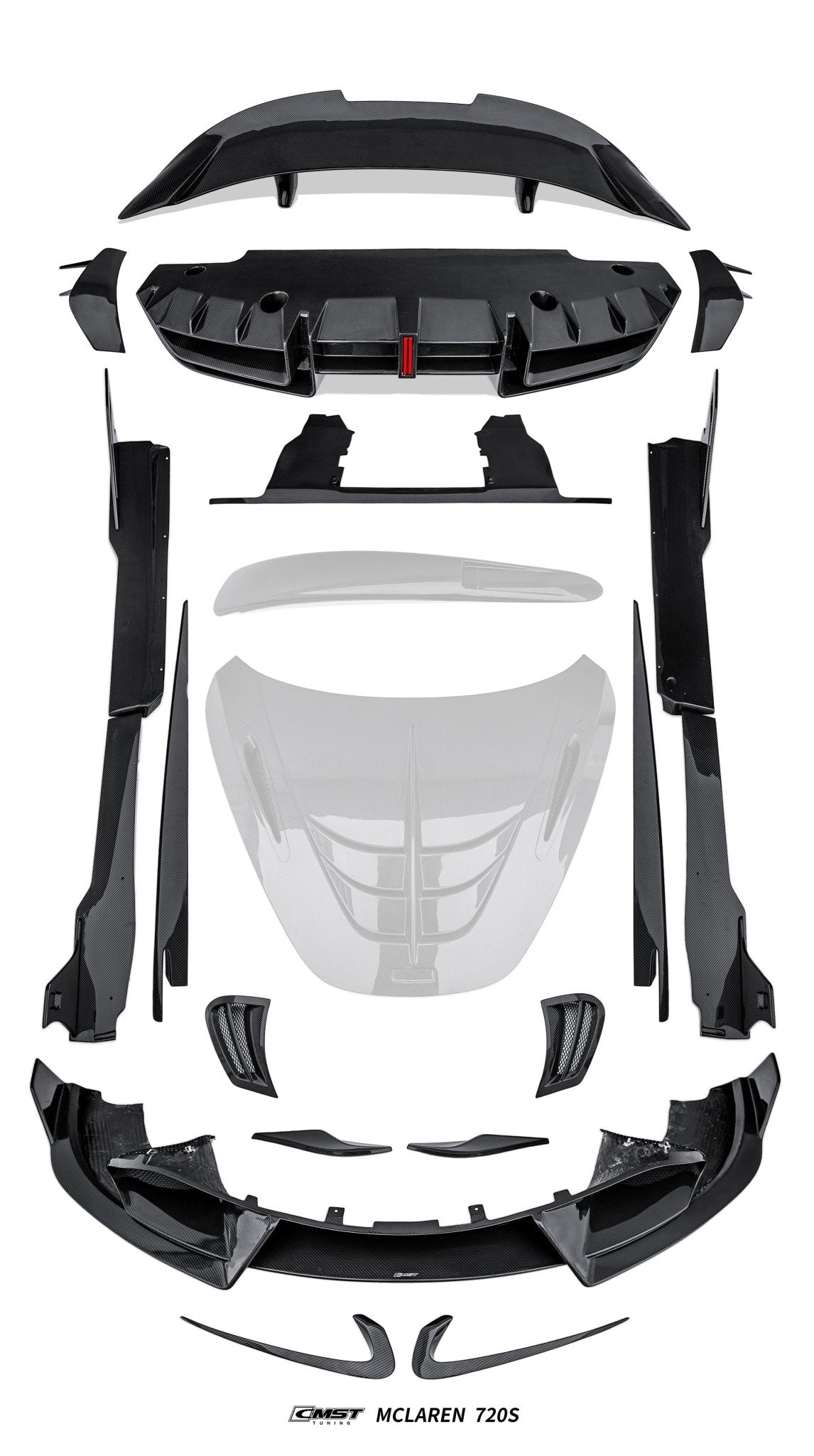 CMST McLaren 720s Full Dry Carbon Kit V2 Aftermarket Carbon Fiber Part / Bodykit - Robot Bodykits