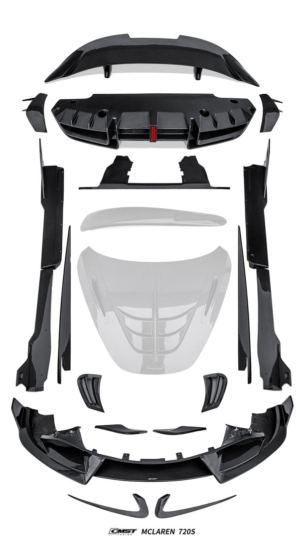 CMST McLaren 720s Full Dry Carbon Kit V2 Aftermarket Carbon Fiber Part / Bodykit - Robot Bodykits