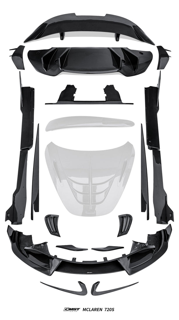 CMST McLaren 720s Full Dry Carbon Kit V3 Aftermarket Carbon Fiber Part / Bodykit - Robot Bodykits