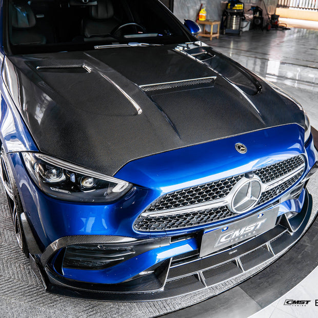 CMST Mercedes - Benz C - Class W206 Carbon Fibre Bonnet V1 Aftermarket Carbon Fiber Part / Bodykit - Robot Bodykits