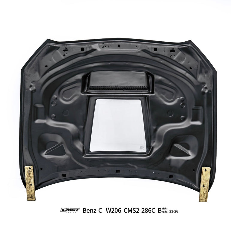 CMST Mercedes - Benz C - Class W206 Carbon Fibre Tempered Glass Bonnet V2 Aftermarket Carbon Fiber Part / Bodykit - Robot Bodykits
