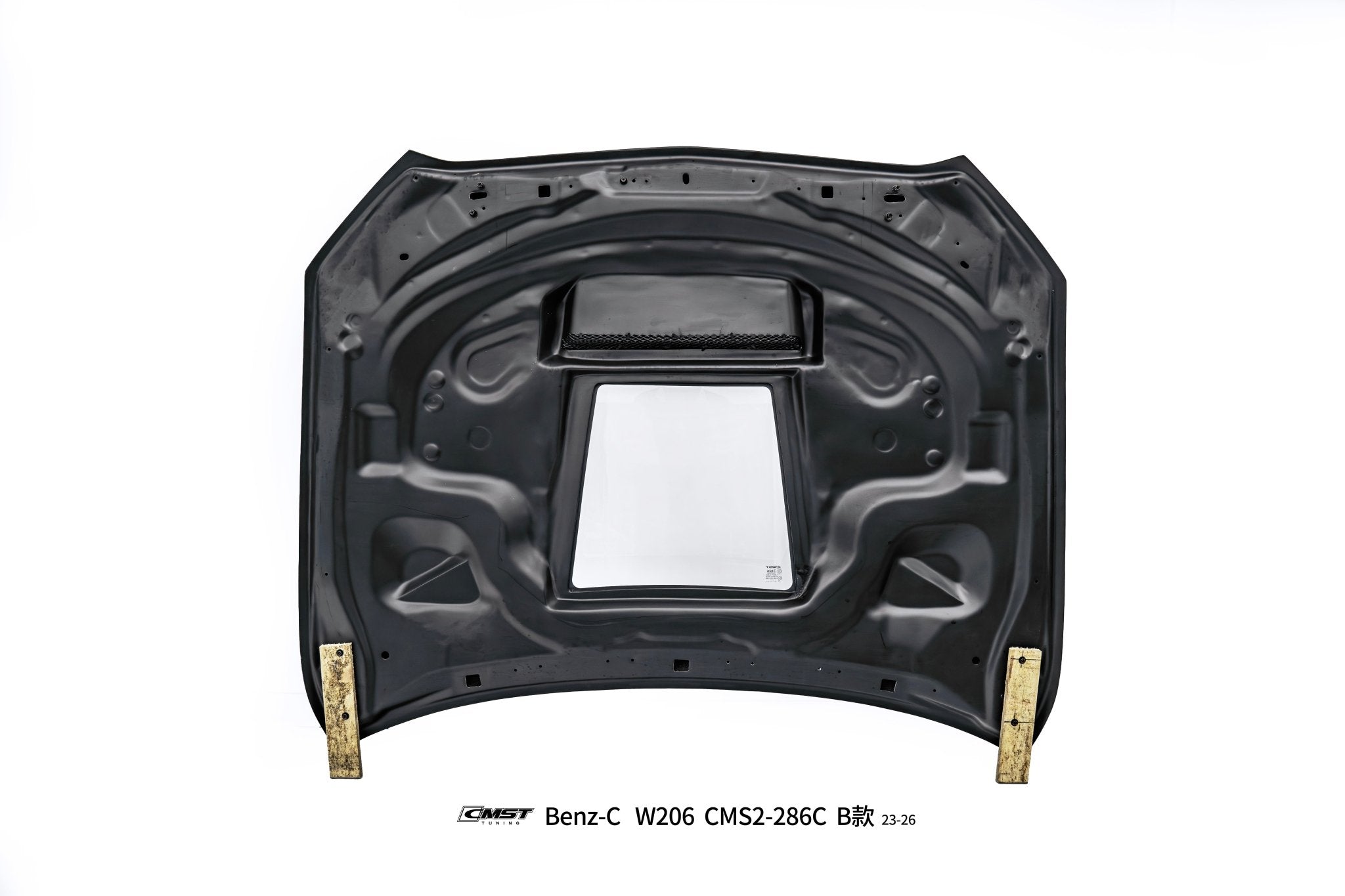 CMST Mercedes - Benz C - Class W206 Carbon Fibre Tempered Glass Bonnet V2 Aftermarket Carbon Fiber Part / Bodykit - Robot Bodykits